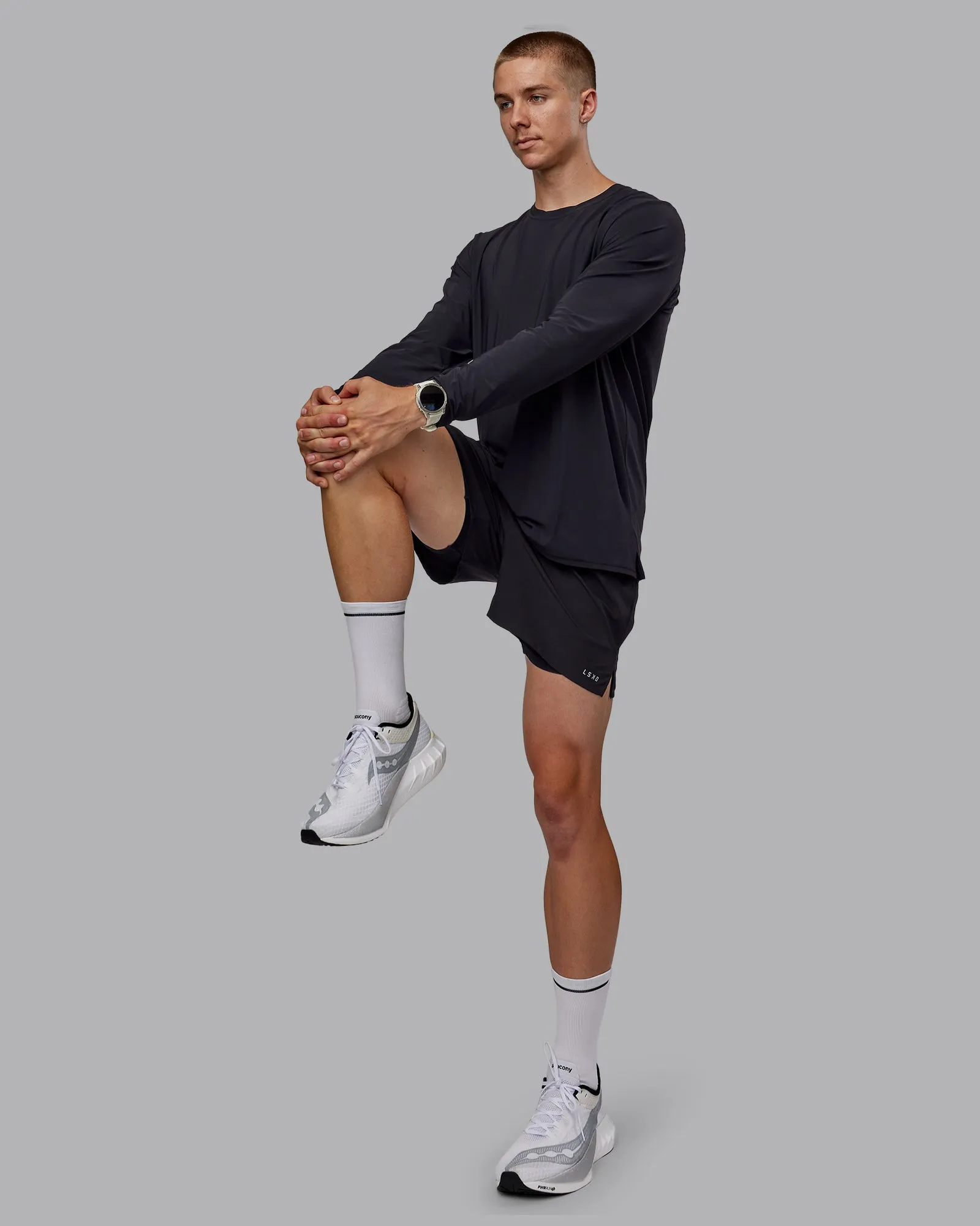 Cadence Long Sleeve Tee - Black