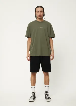 Calico - Recycled Retro Logo T-Shirt - Cypress