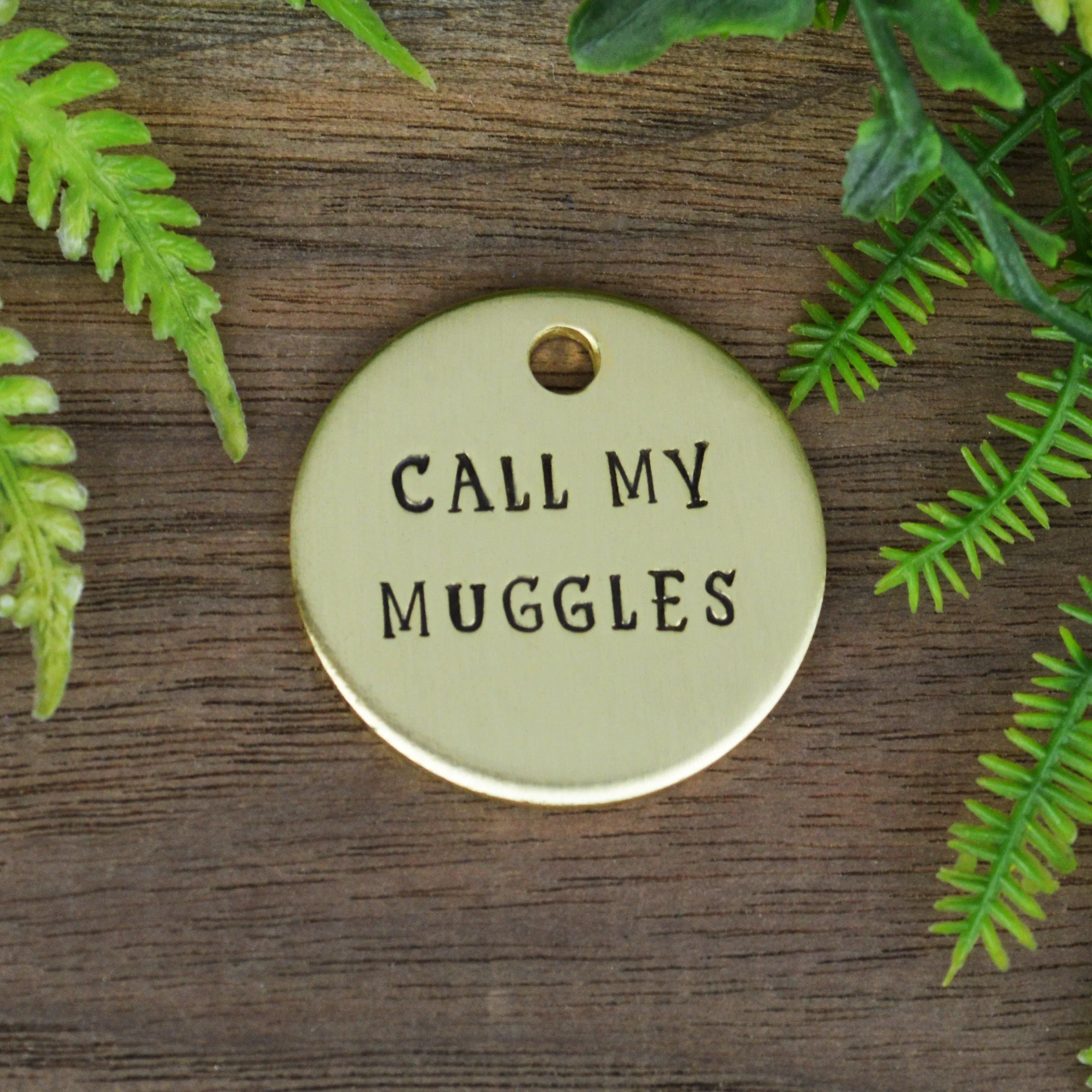 Call My Muggles Dog Tag