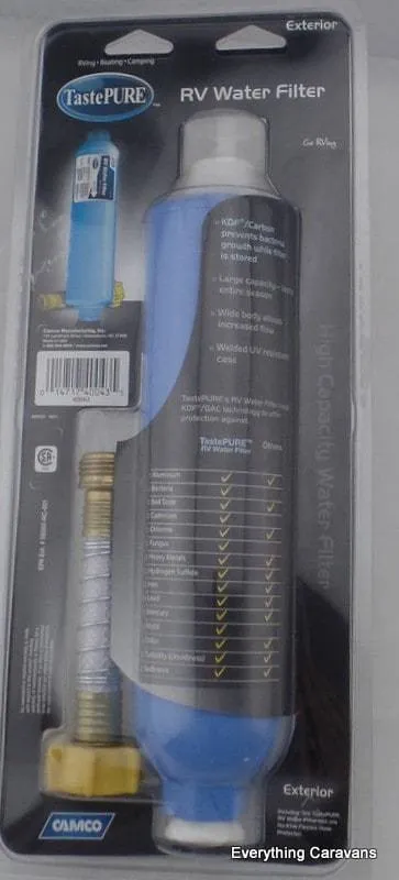Camco Tastepure High Flow RV Water Filter