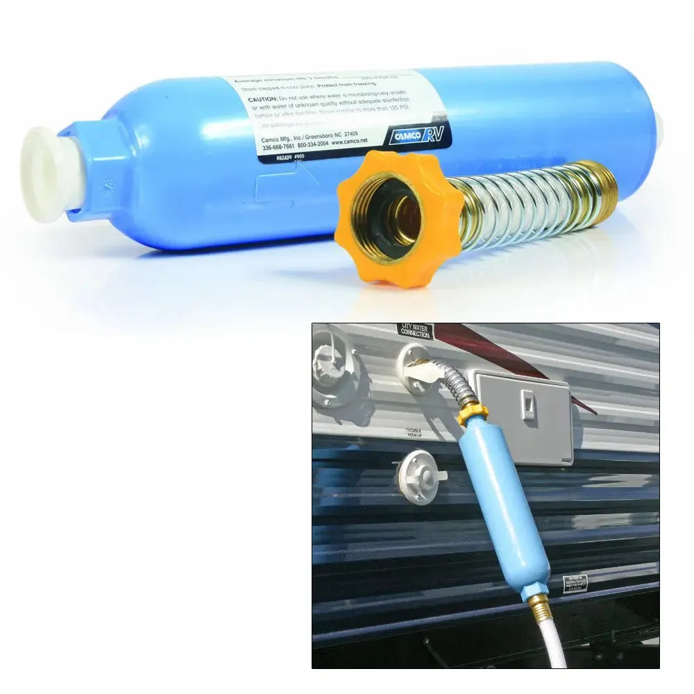 Camco Tastepure High Flow RV Water Filter