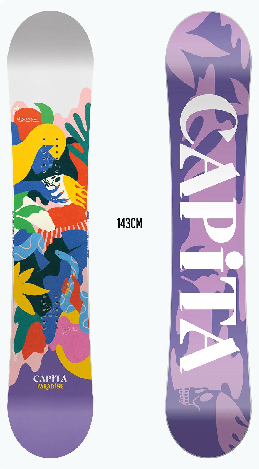Capita Paradise Womens Snowboard 2023