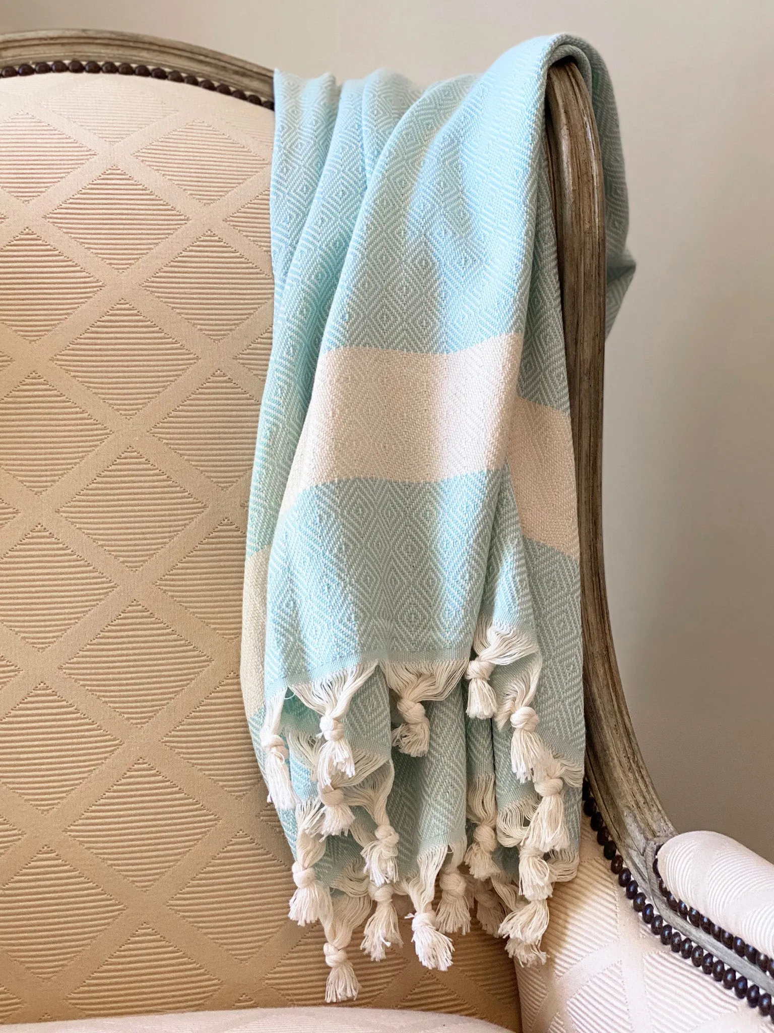Capri Stripe Throw