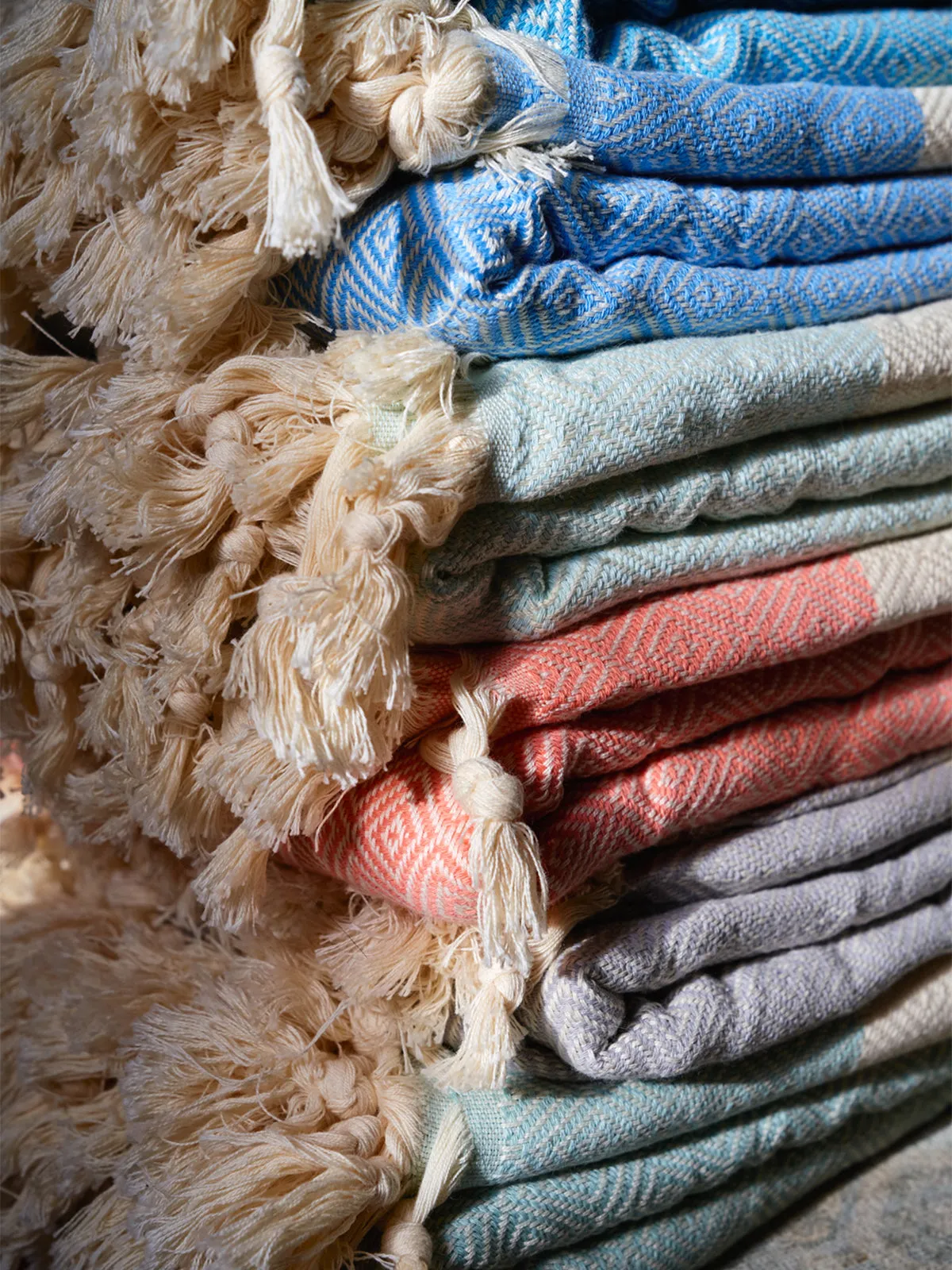 Capri Stripe Throw