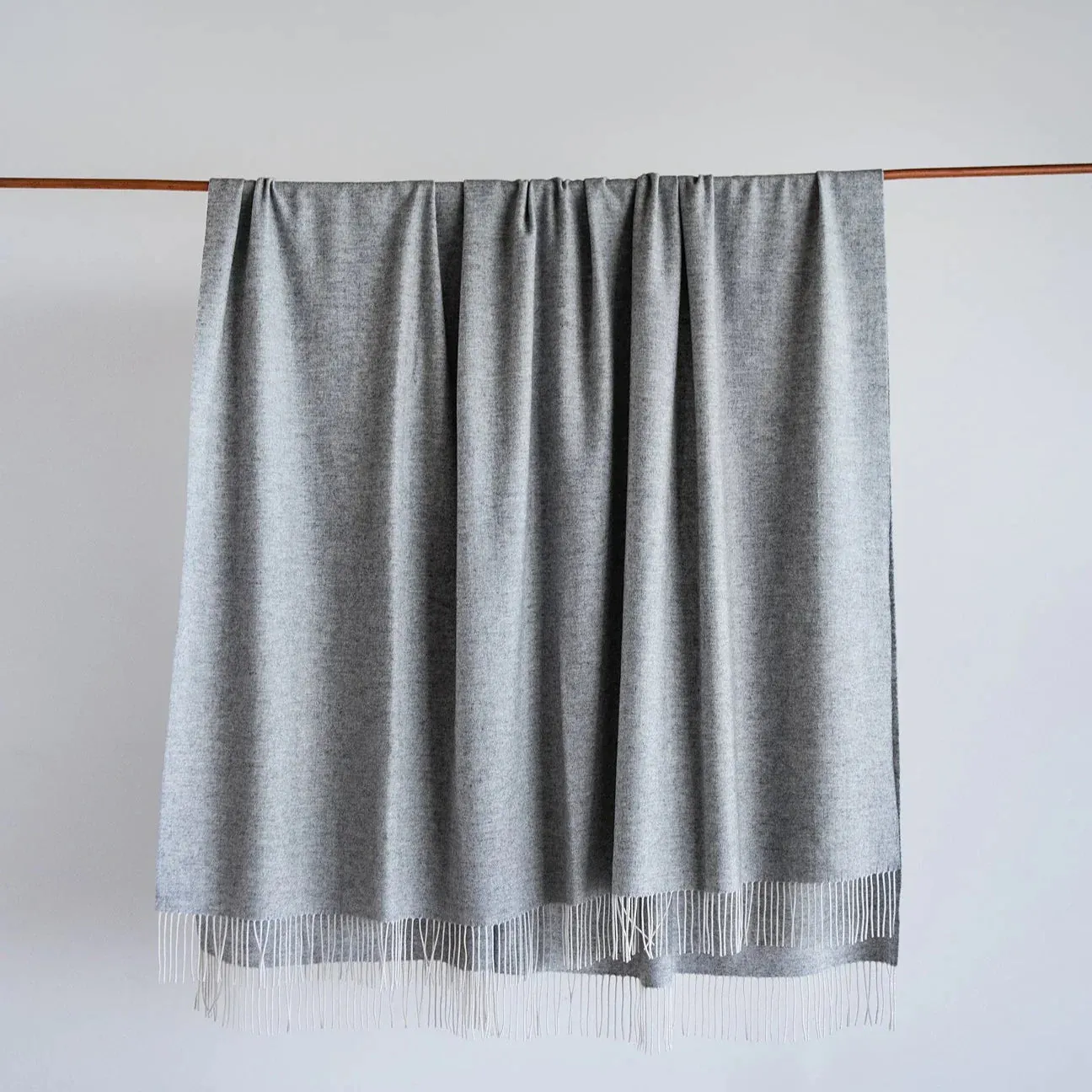 Cashmere Merino XL Blanket | Mist
