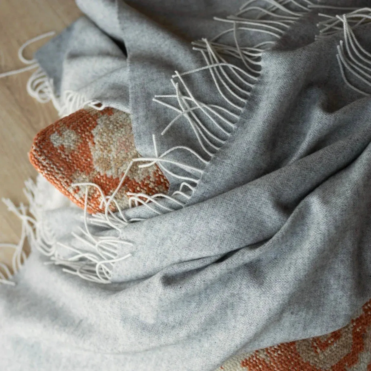 Cashmere Merino XL Blanket | Mist