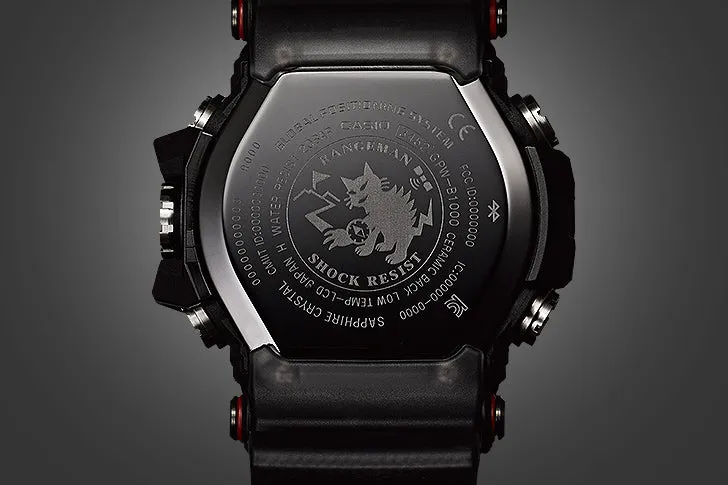 CASIO G-SHOCK 2018 Rangeman Black GPS Watch - GPR-B1000-1DR