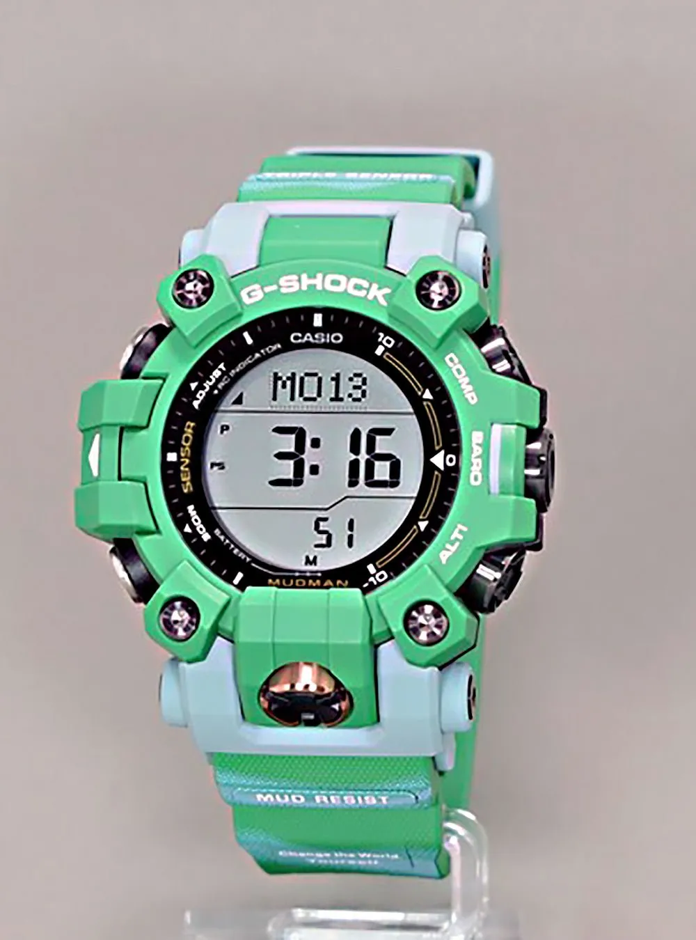CASIO G-SHOCK EARTHWATCH COLLABORATION MODEL LOVE THE SEA AND THE EARTH MASTER OF G - LAND MUDMAN GW-9500KJ-3JR LIMITED EDITION JDM