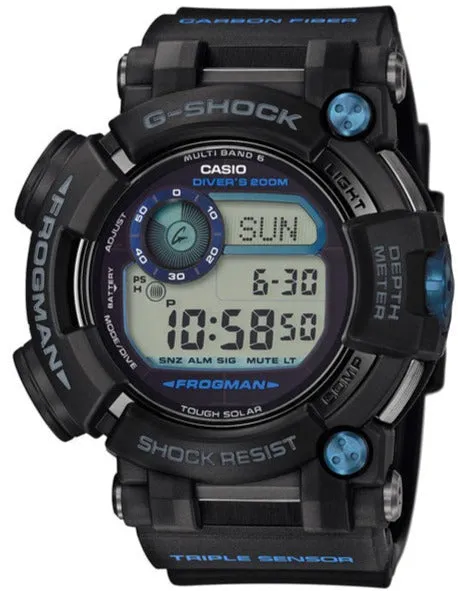 Casio G-Shock Frogman Multi Band 6 Solar Blue GWF-D1000B-1