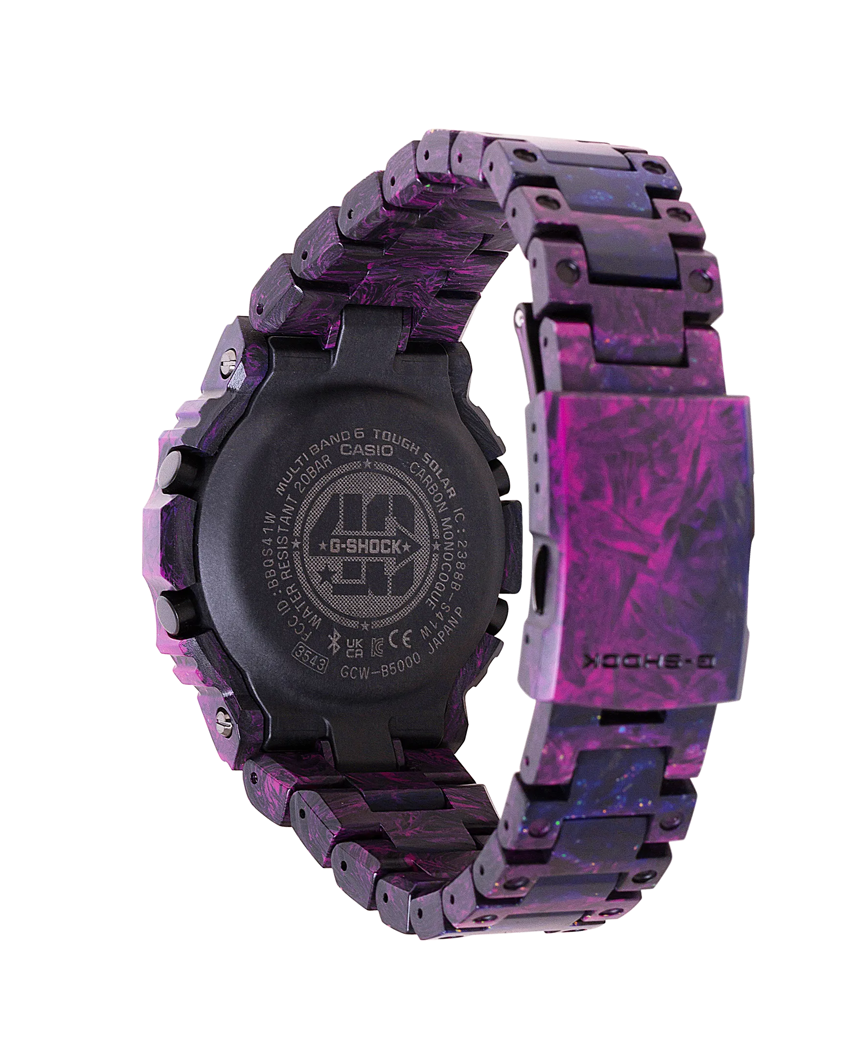 Casio G-Shock GCWB5000UN-6 40th Anniversary Carbon Edition Tough Solar Watch