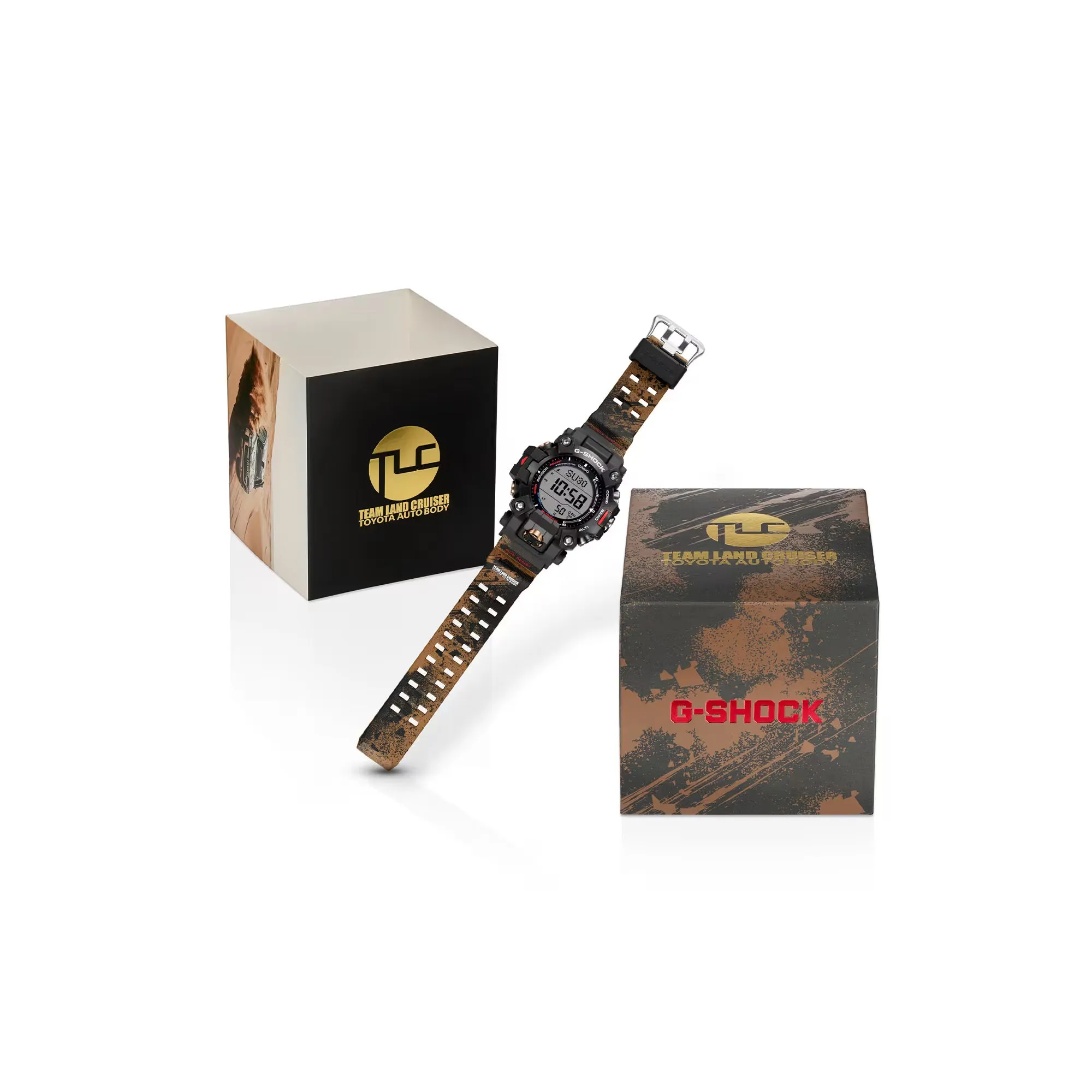 CASIO G-Shock GW9500TLC-1 Team Land Cruiser Toyota Mudman Triple Sensor Watch