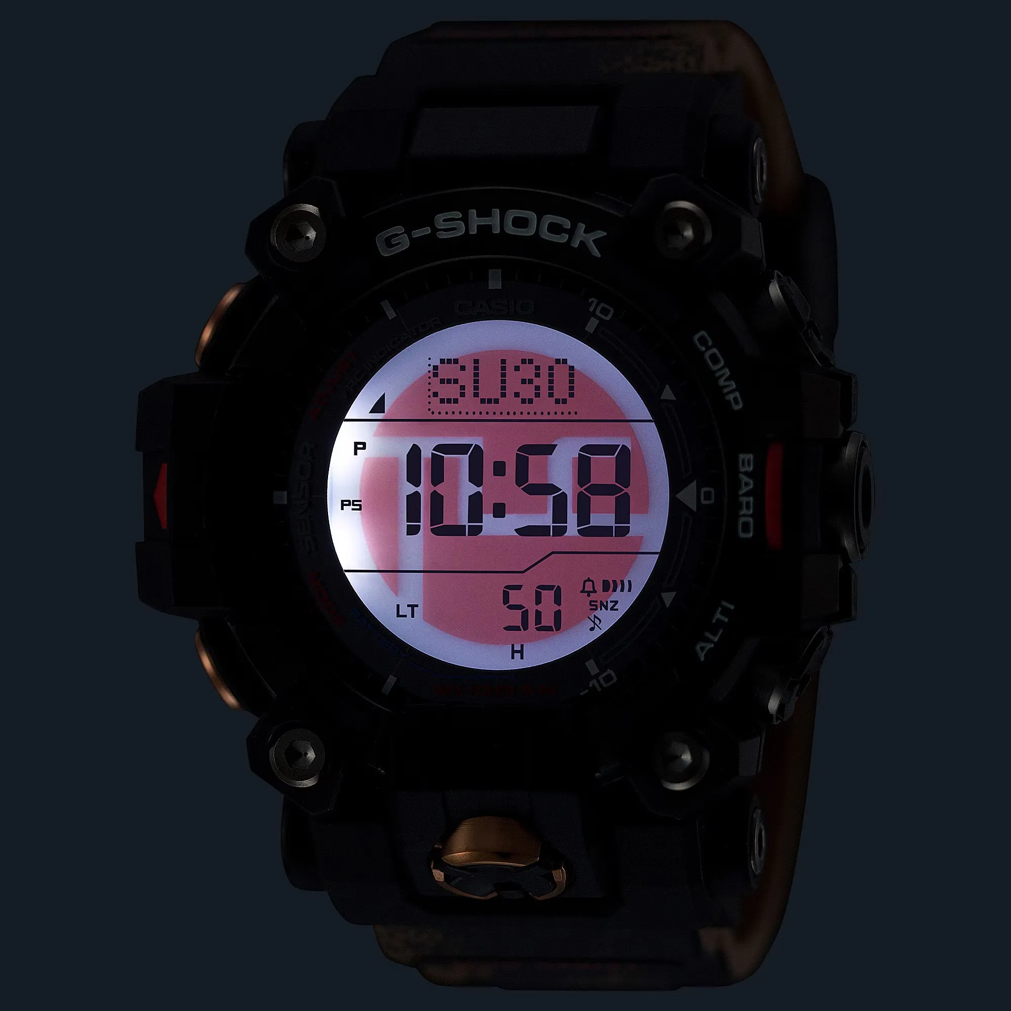 CASIO G-Shock GW9500TLC-1 Team Land Cruiser Toyota Mudman Triple Sensor Watch