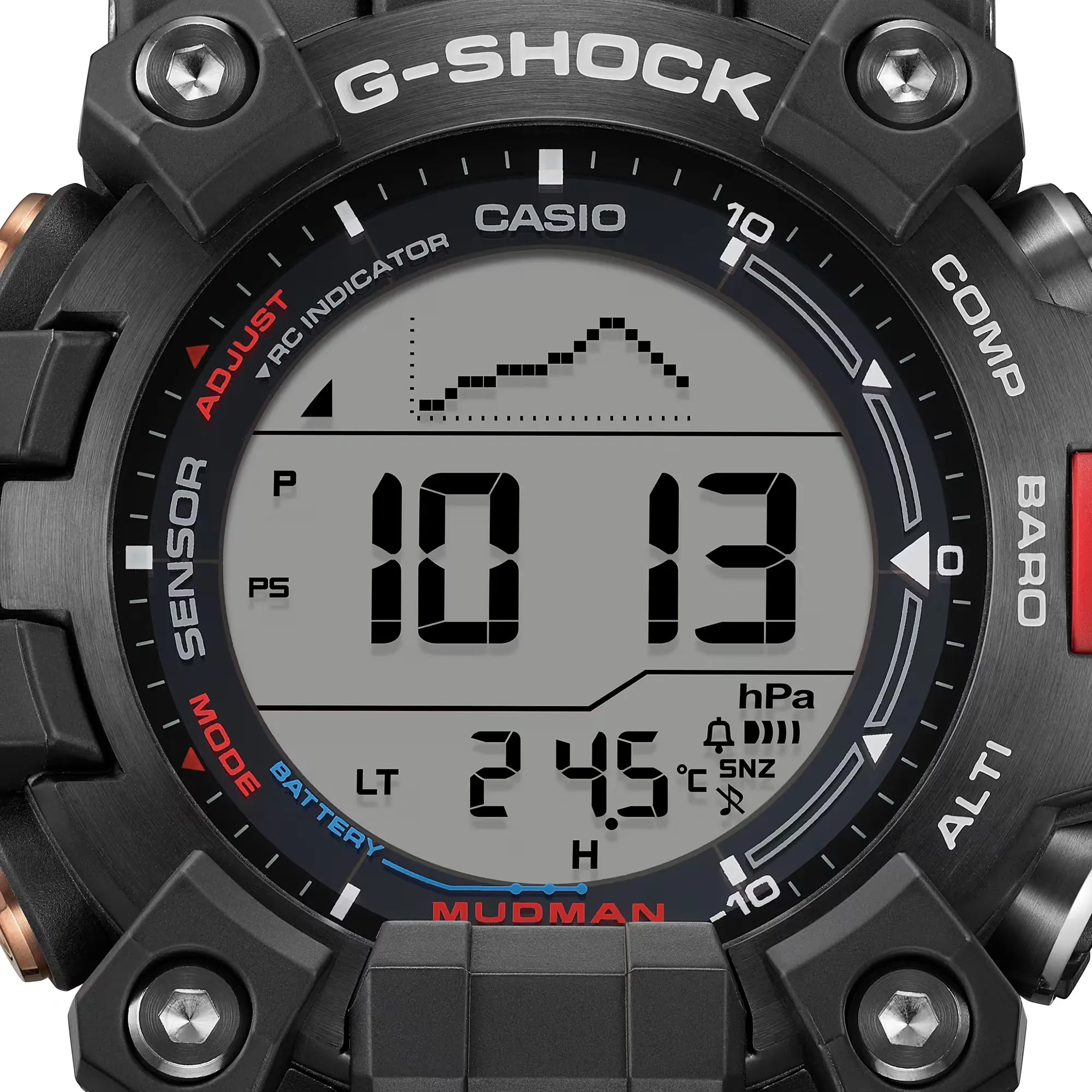 CASIO G-Shock GW9500TLC-1 Team Land Cruiser Toyota Mudman Triple Sensor Watch