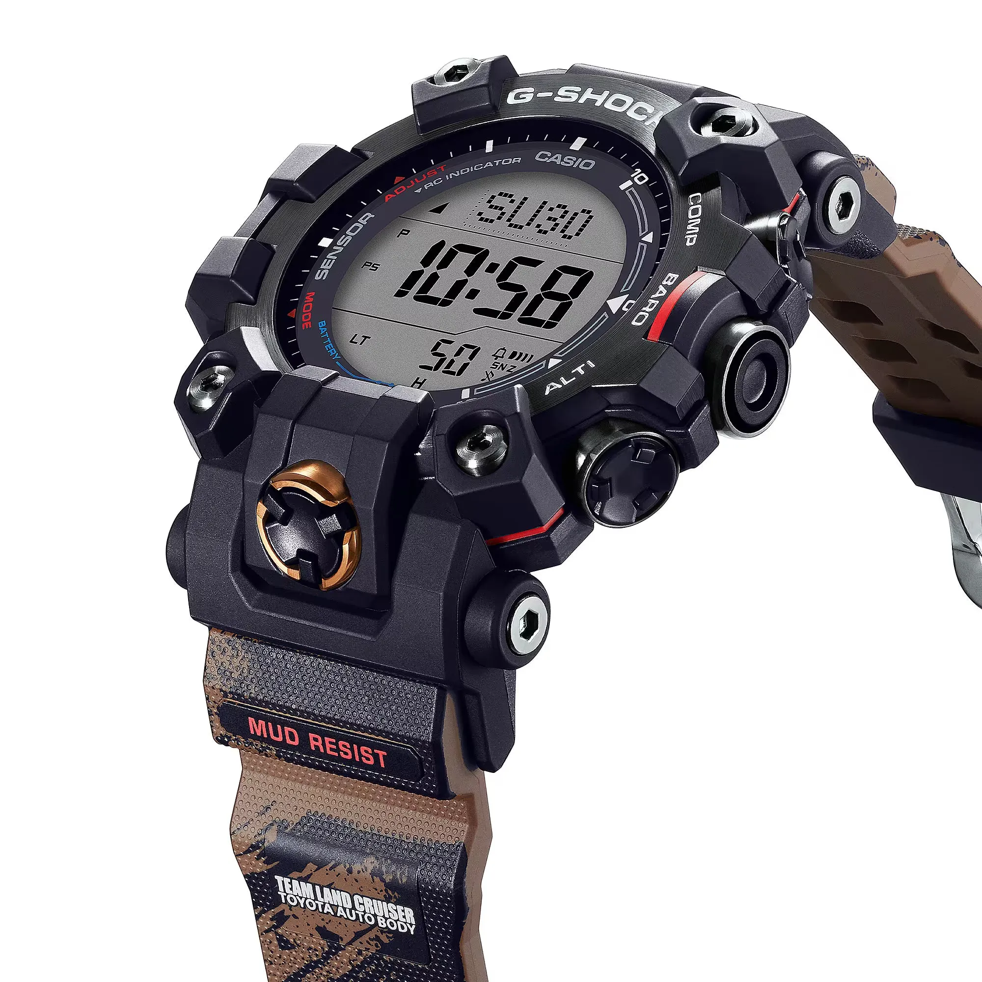 CASIO G-Shock GW9500TLC-1 Team Land Cruiser Toyota Mudman Triple Sensor Watch