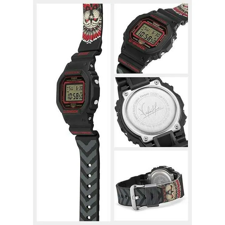 CASIO G-SHOCK × KELVIN HOEFLER x POWELL PERALTA TRIPLE COLLAB BLACK MEN WATCH DW-5600KH-1JR
