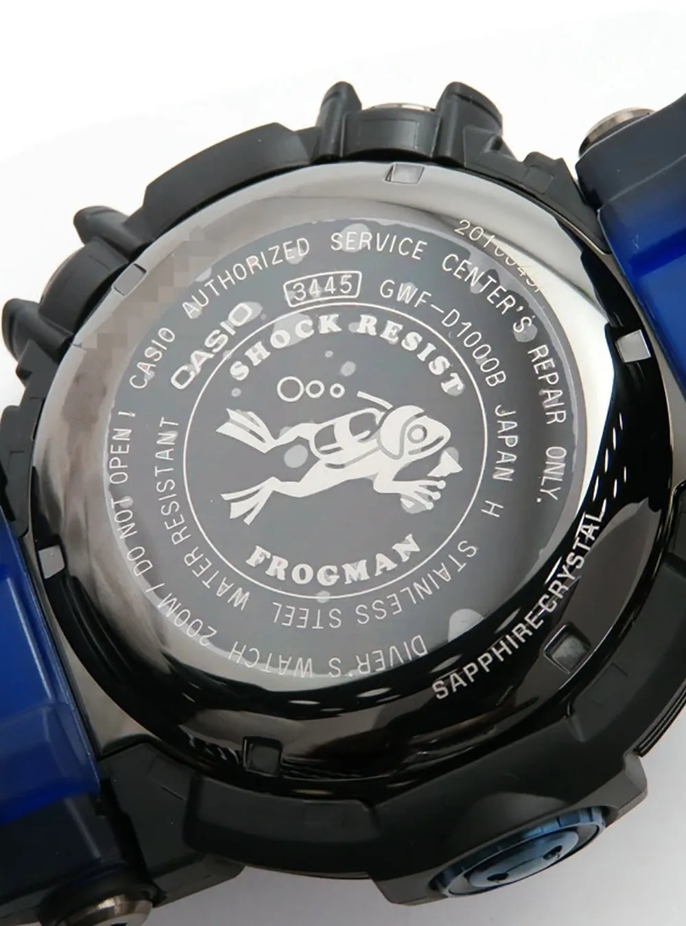 CASIO G-SHOCK MASTER OF G FROGMAN DEPTH SENSOR GWF-D1000B-1JF MADE IN JAPAN JDM