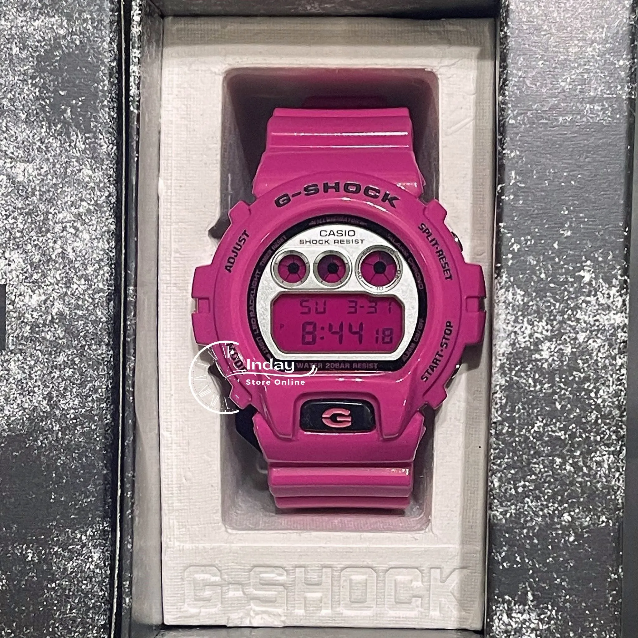 Casio G-Shock Men's Watch DW-6900RCS-4 Resin Band Mineral Glass Shock Resistant