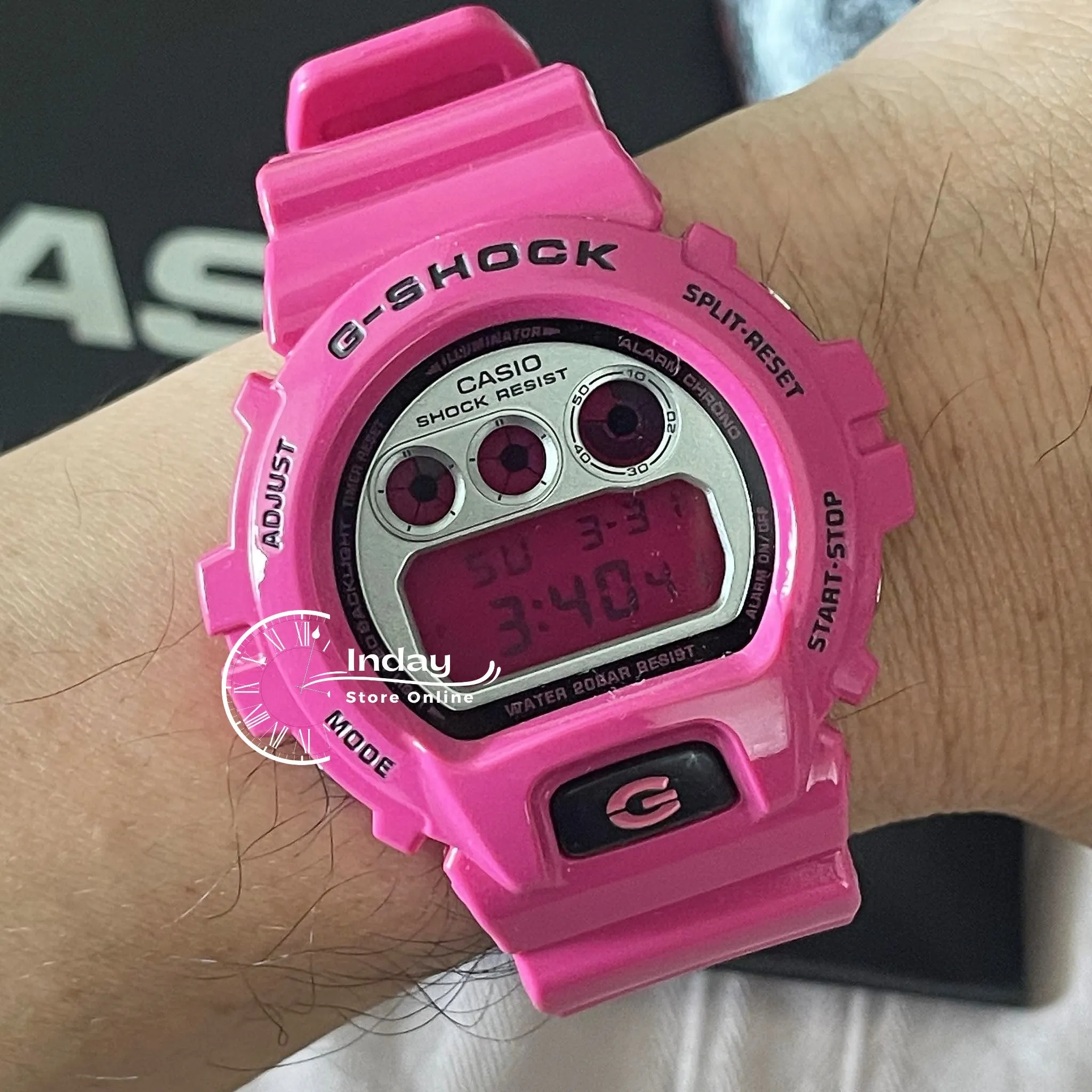 Casio G-Shock Men's Watch DW-6900RCS-4 Resin Band Mineral Glass Shock Resistant
