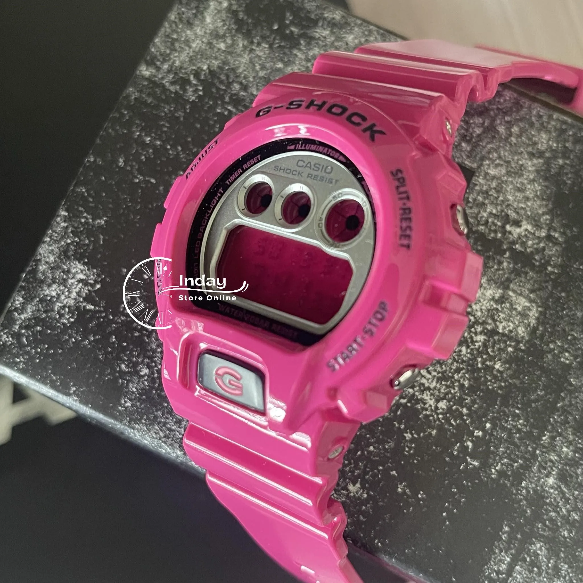 Casio G-Shock Men's Watch DW-6900RCS-4 Resin Band Mineral Glass Shock Resistant