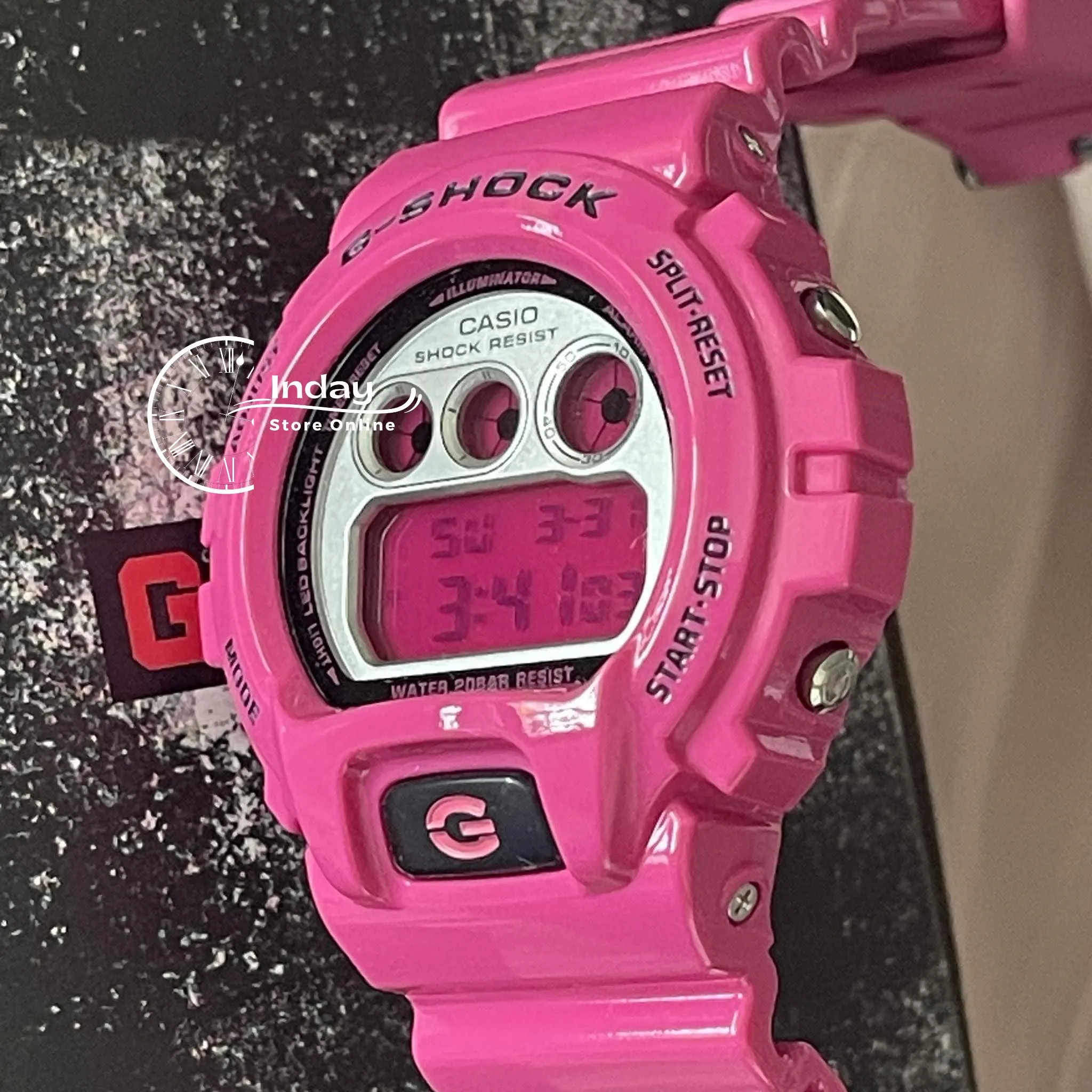 Casio G-Shock Men's Watch DW-6900RCS-4 Resin Band Mineral Glass Shock Resistant