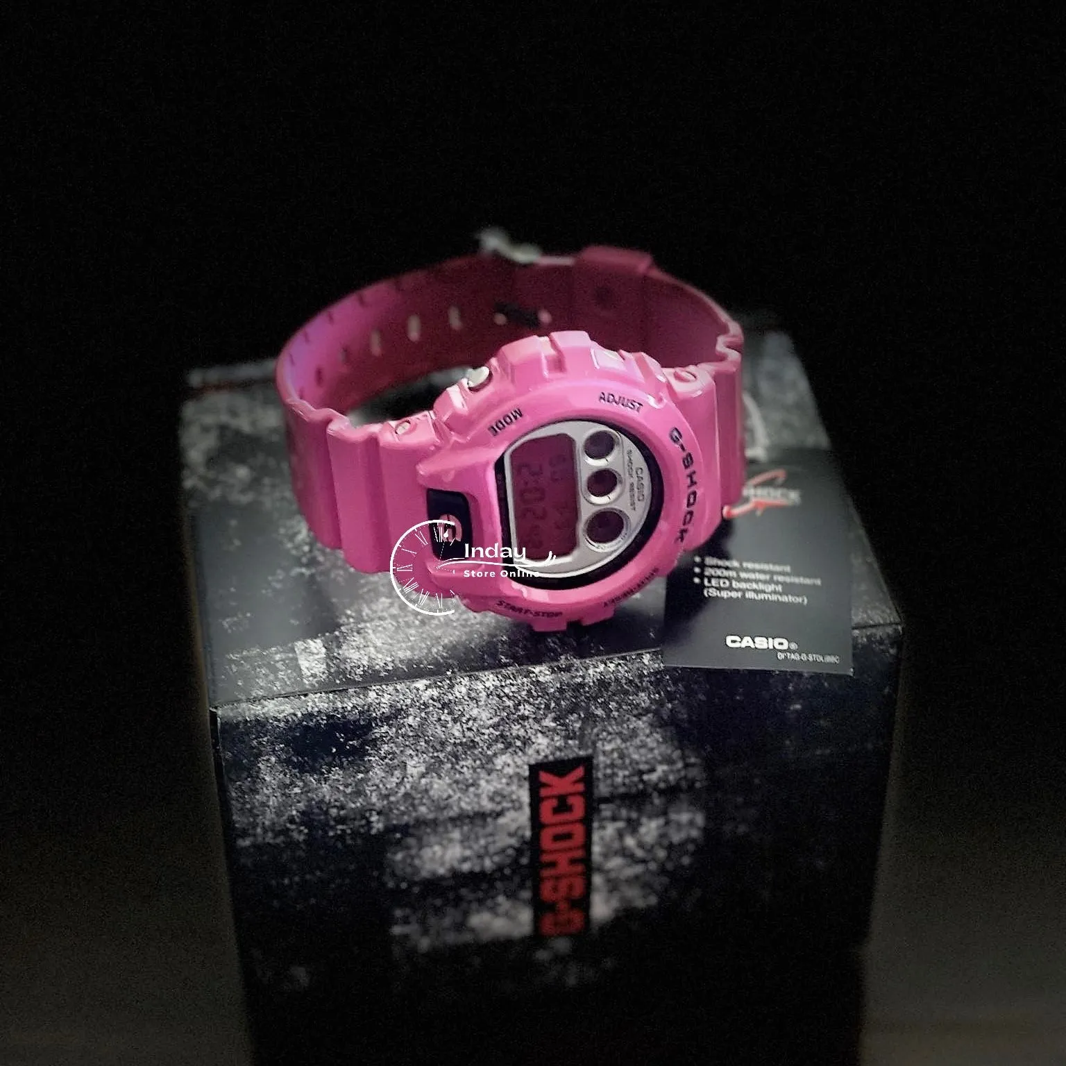 Casio G-Shock Men's Watch DW-6900RCS-4 Resin Band Mineral Glass Shock Resistant