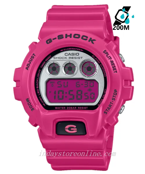 Casio G-Shock Men's Watch DW-6900RCS-4 Resin Band Mineral Glass Shock Resistant