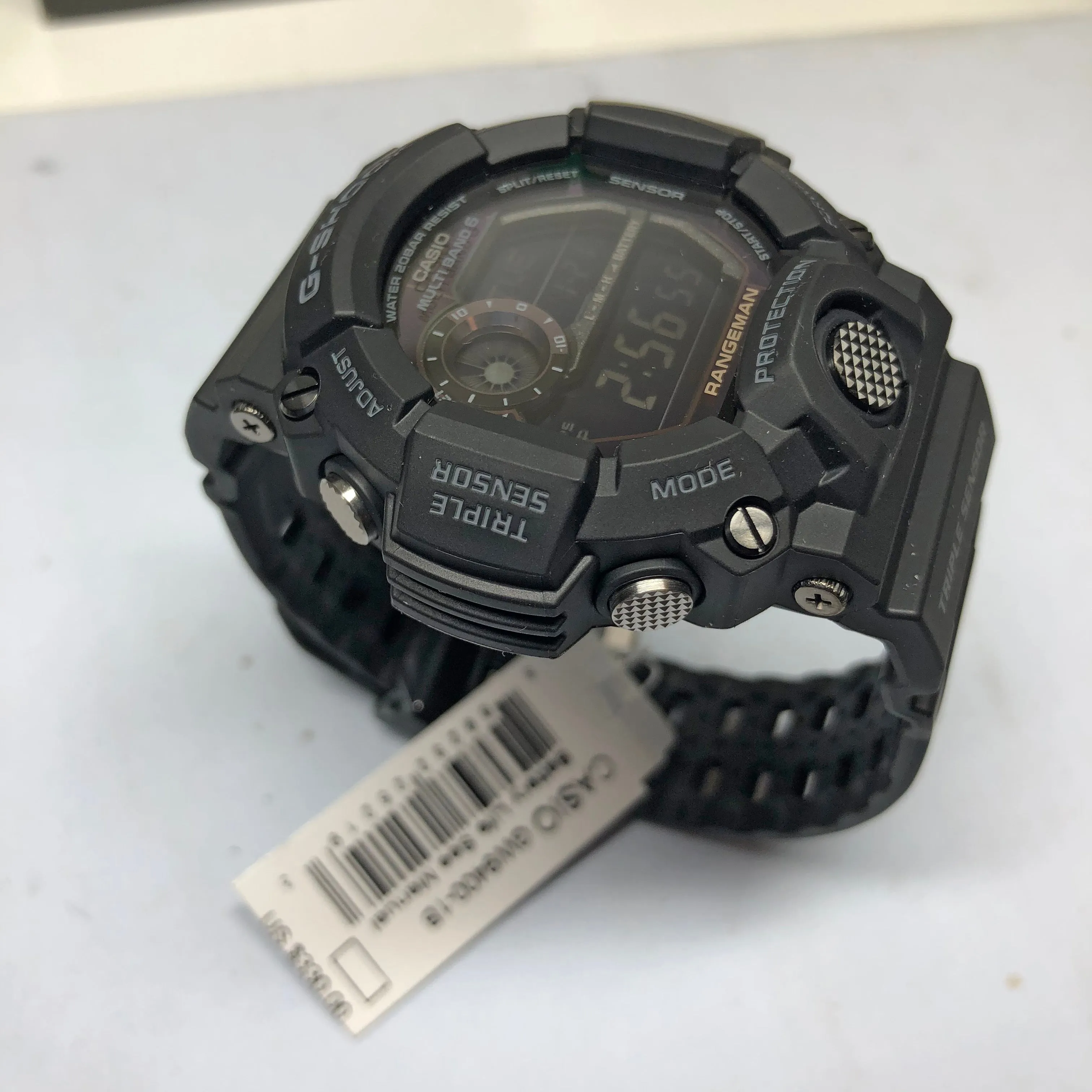 Casio G-SHOCK RANGEMAN GW-9400 Digital Black Out GW-9400-1B Solar