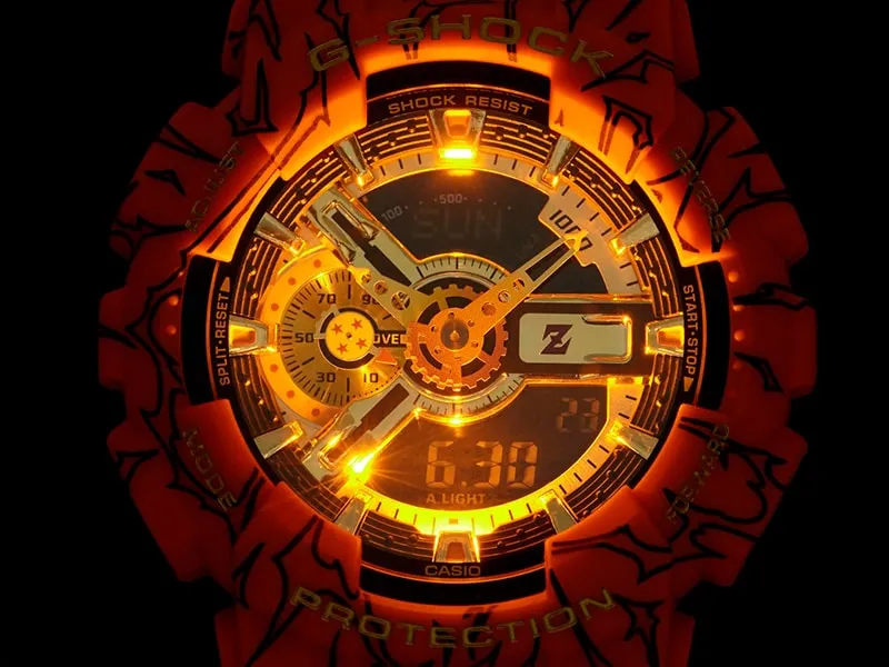 Casio G-Shock X Shounen Jump "Dragon Ball Z" Limited Edition GA-110JDB-1A4