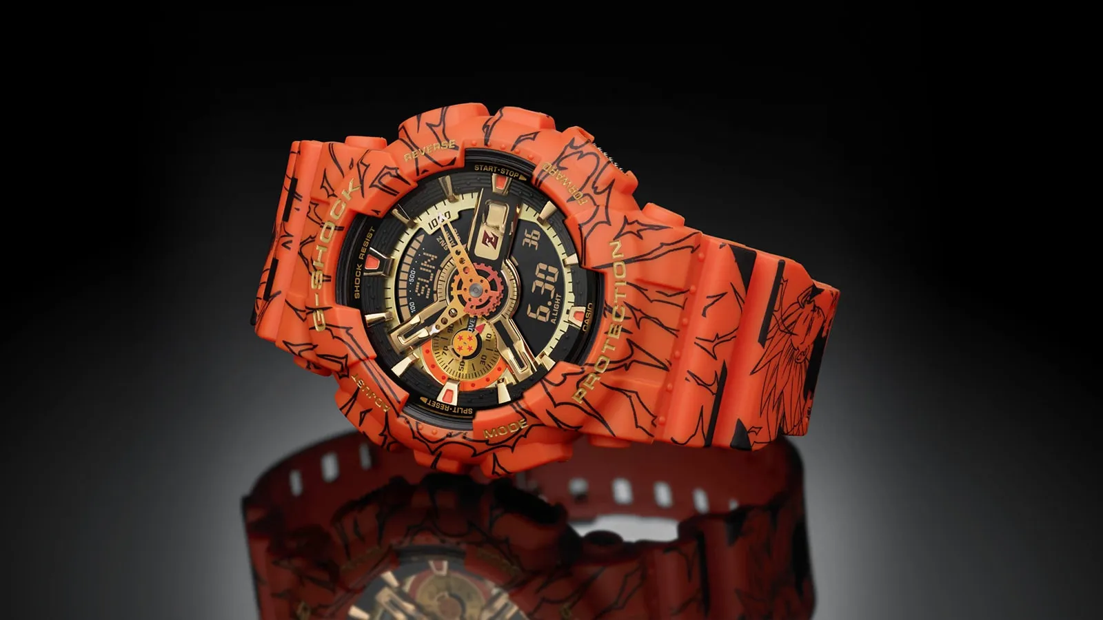 Casio G-Shock X Shounen Jump "Dragon Ball Z" Limited Edition GA-110JDB-1A4