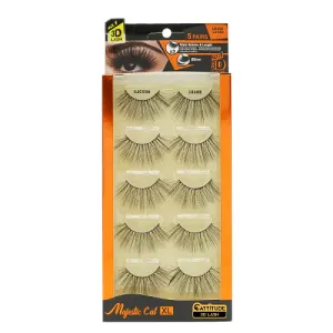 CATTITUDE 3D LASH - Majestic Cat 5 Pairs GRAND by EBIN NEW YORK