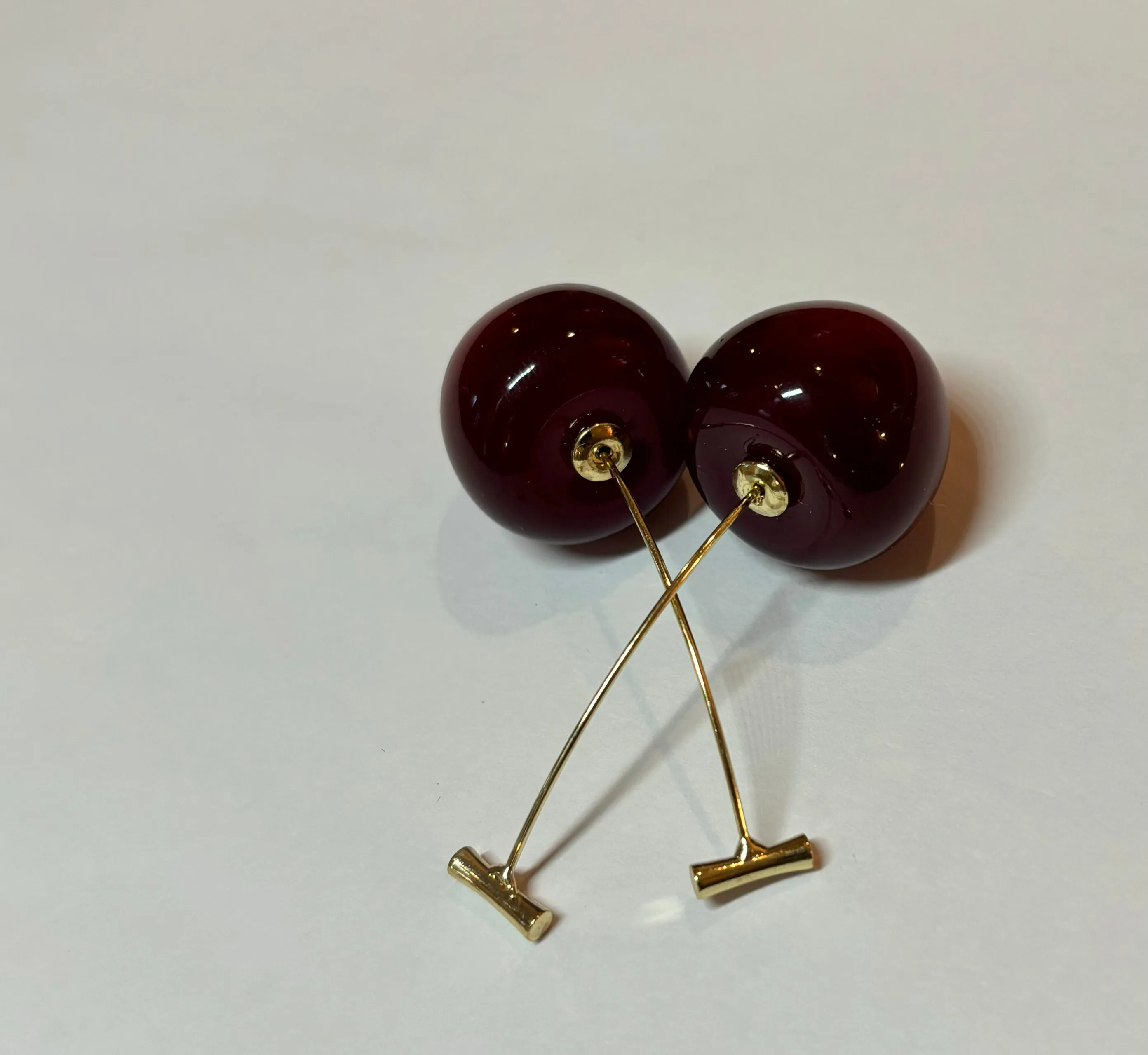 Cherry Drop Earrings
