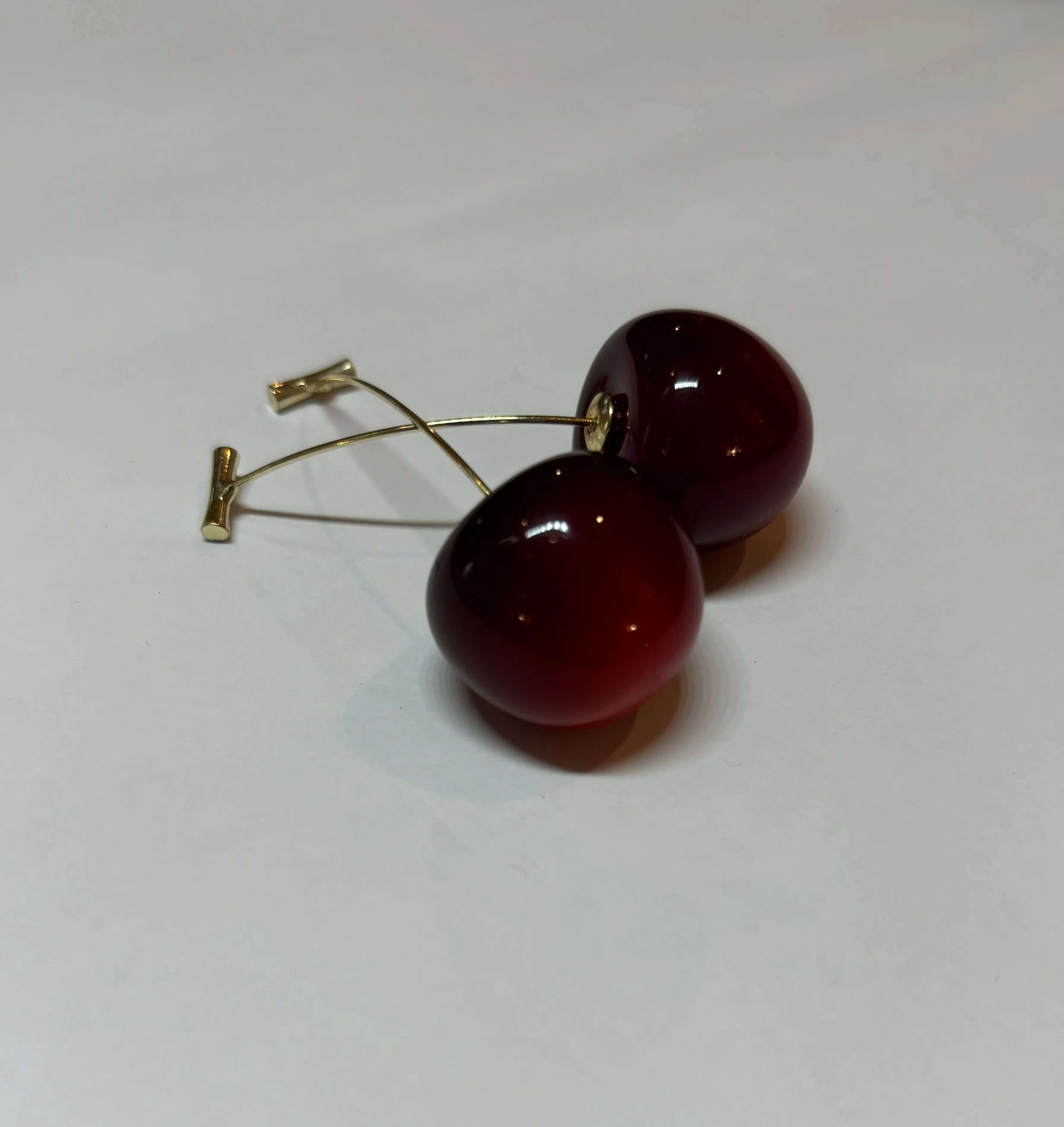 Cherry Drop Earrings