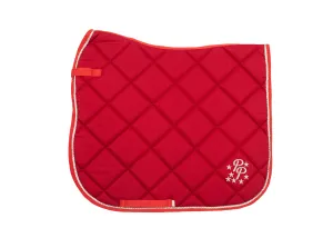 Cherry Red Saddle Pads - Jump, GP, and Dressage cuts