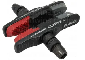 Clarks CPS513 Aluminium Holder, 72mm Lightweight Brake Block. Suitable for All Major Systems