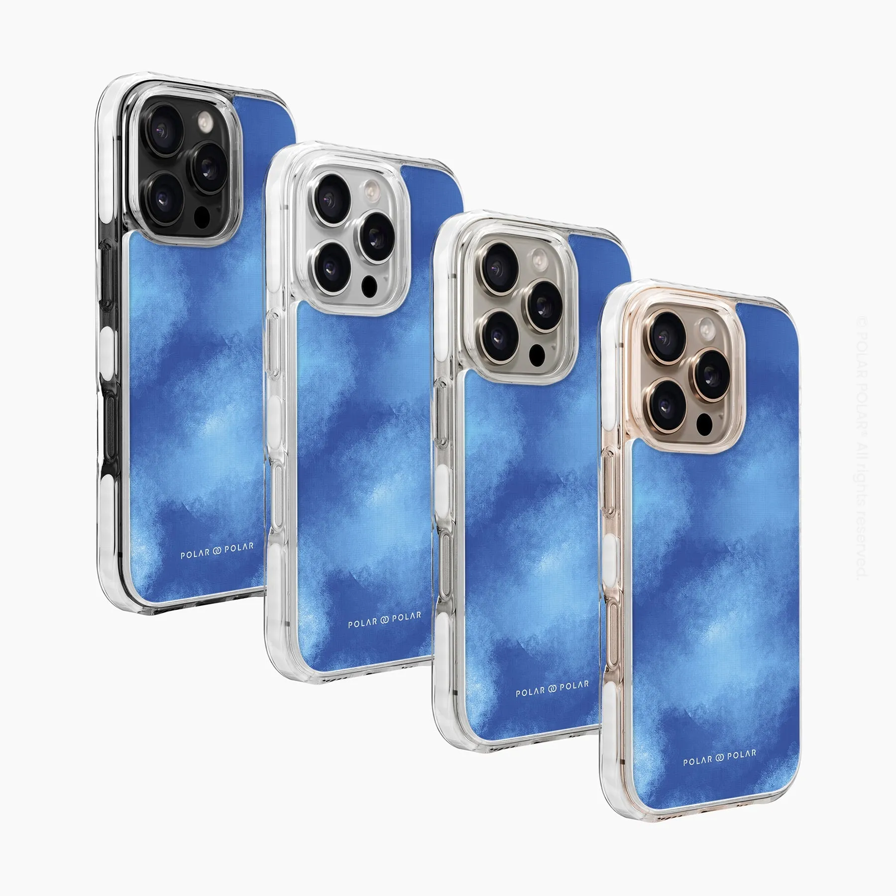 Clouds in Summer - iPhone 16 Pro Clear Bumper MagSafe Case
