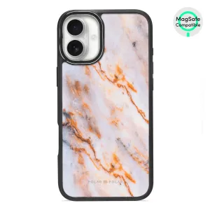 Coffee Cream - iPhone 16 Plus Frosted Black Bumper MagSafe Case