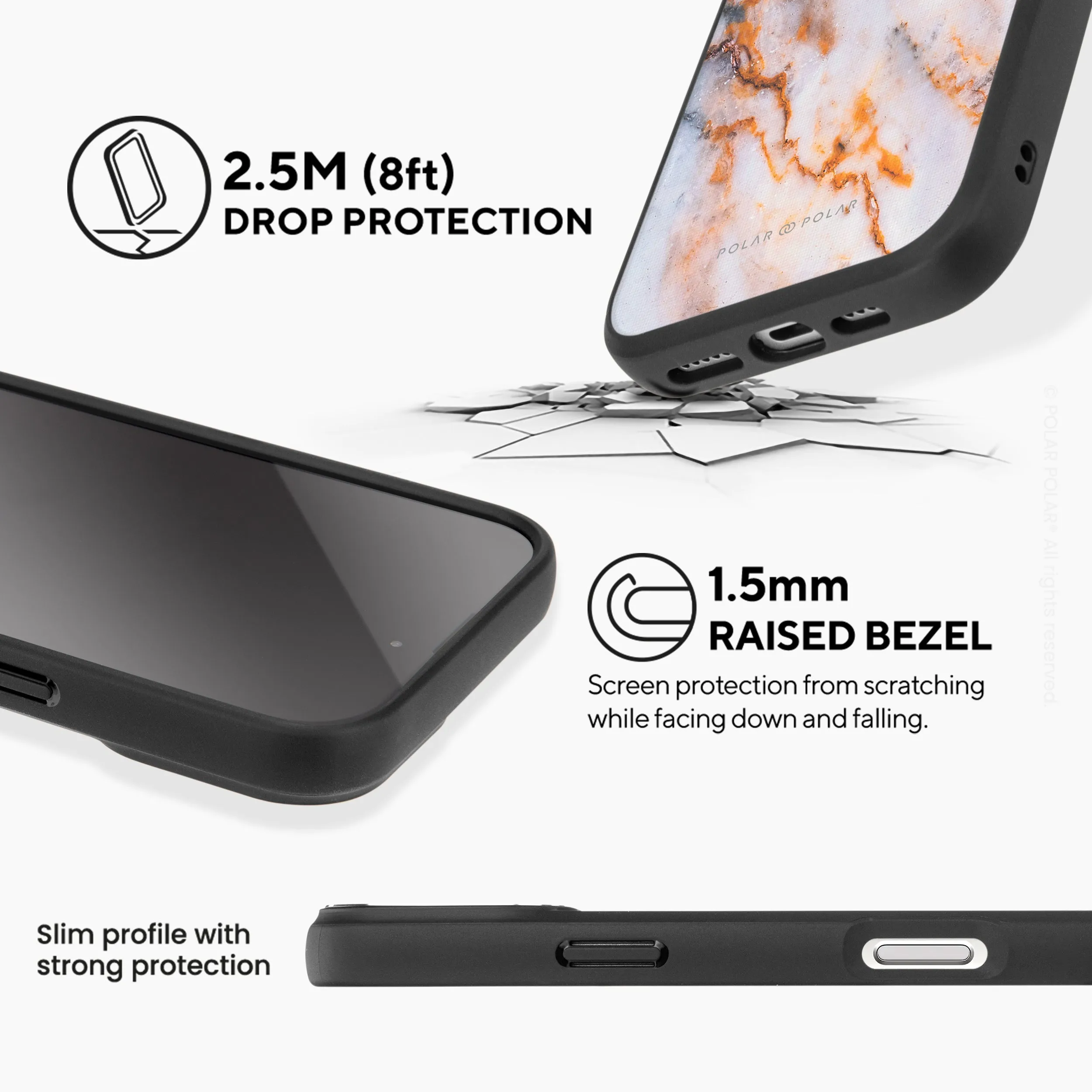Coffee Cream - iPhone 16 Plus Frosted Black Bumper MagSafe Case