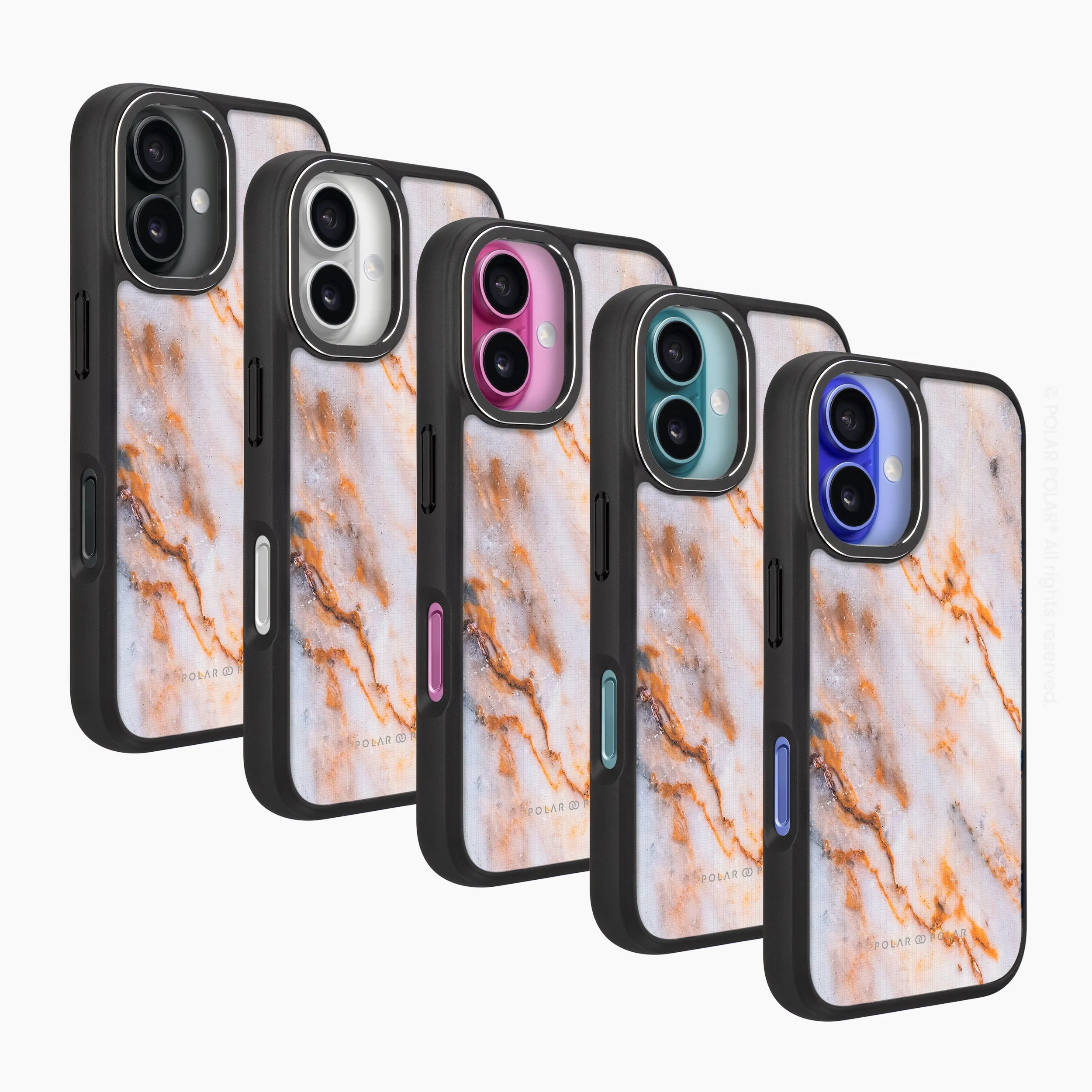 Coffee Cream - iPhone 16 Plus Frosted Black Bumper MagSafe Case