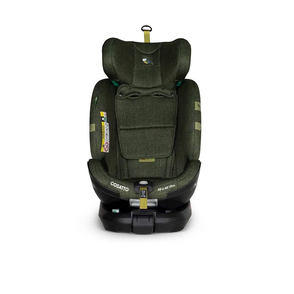 Cosatto All in All Ultra 360 Rotate i-Size Car Seat in Bureau