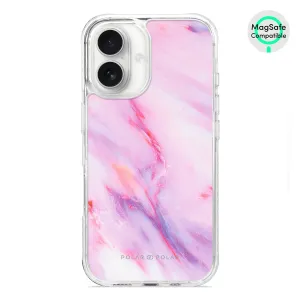 Cotton Candy - iPhone 16 Clear Bumper MagSafe Case
