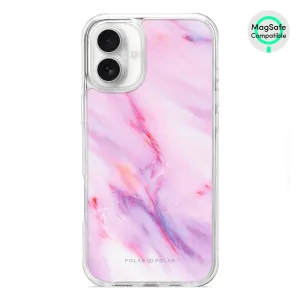 Cotton Candy - iPhone 16 Plus Clear Bumper MagSafe Case