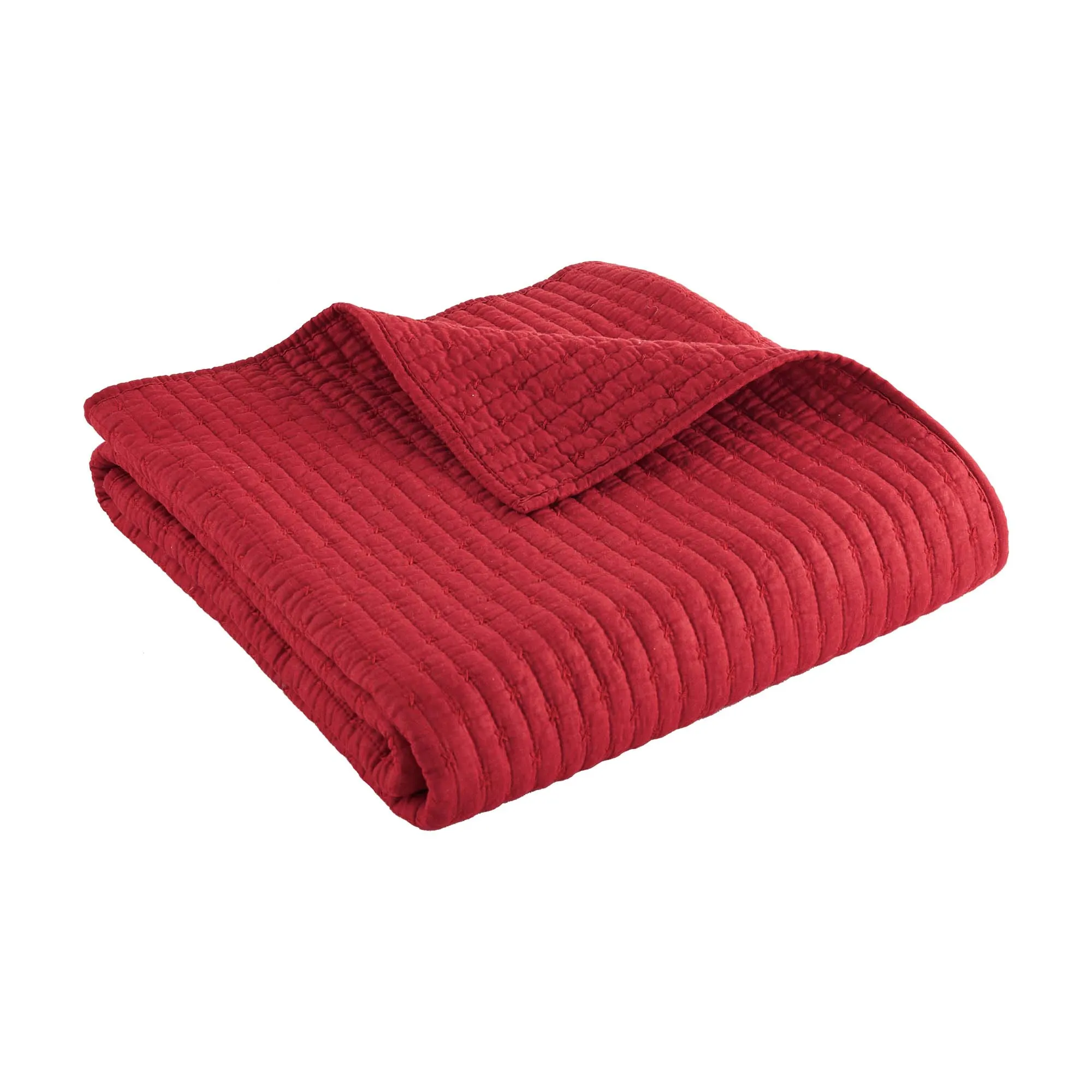 Cross Stitch Quilted Throw