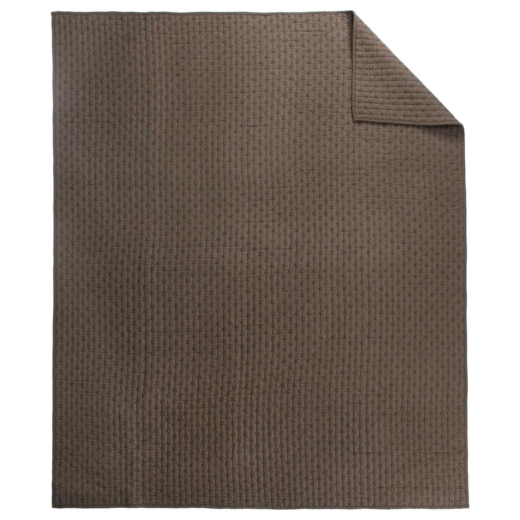 Cross Stitch Quilted Throw