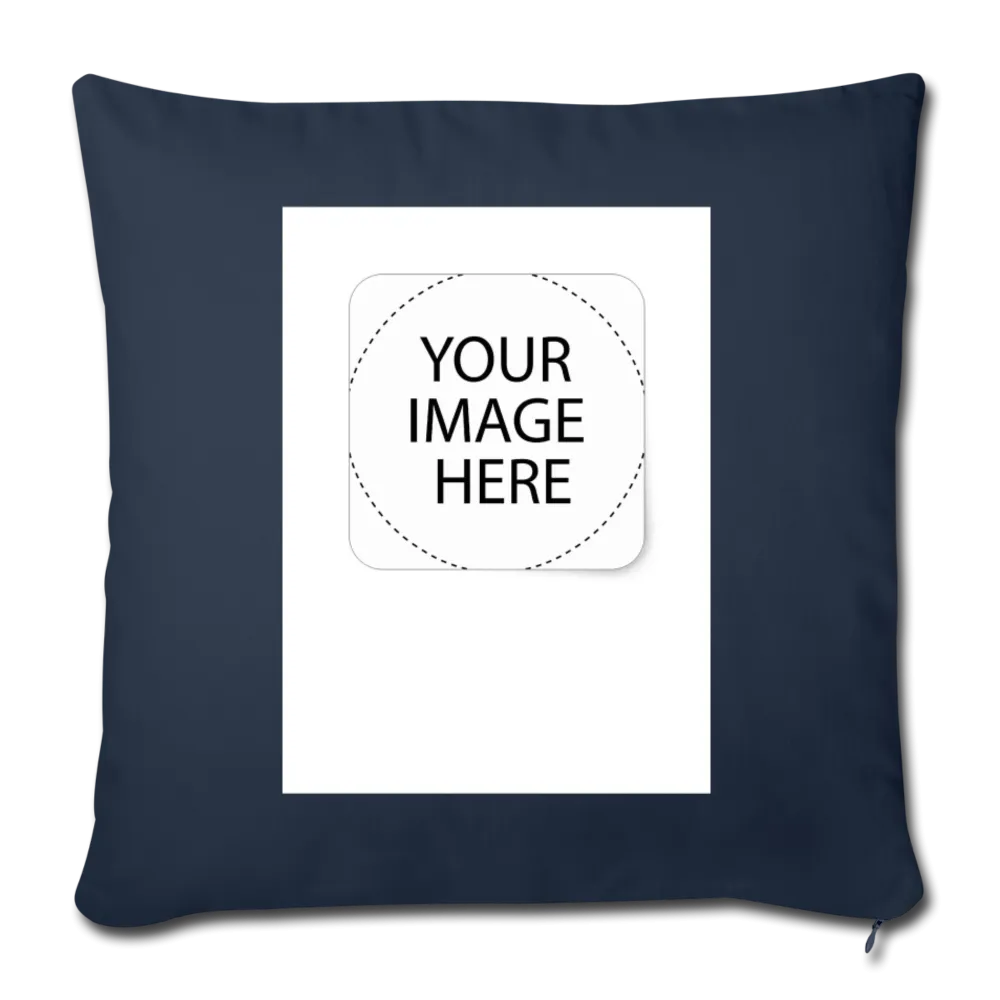 Customize Throw Pillow Cover 18” x 18”