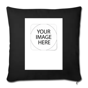 Customize Throw Pillow Cover 18” x 18”