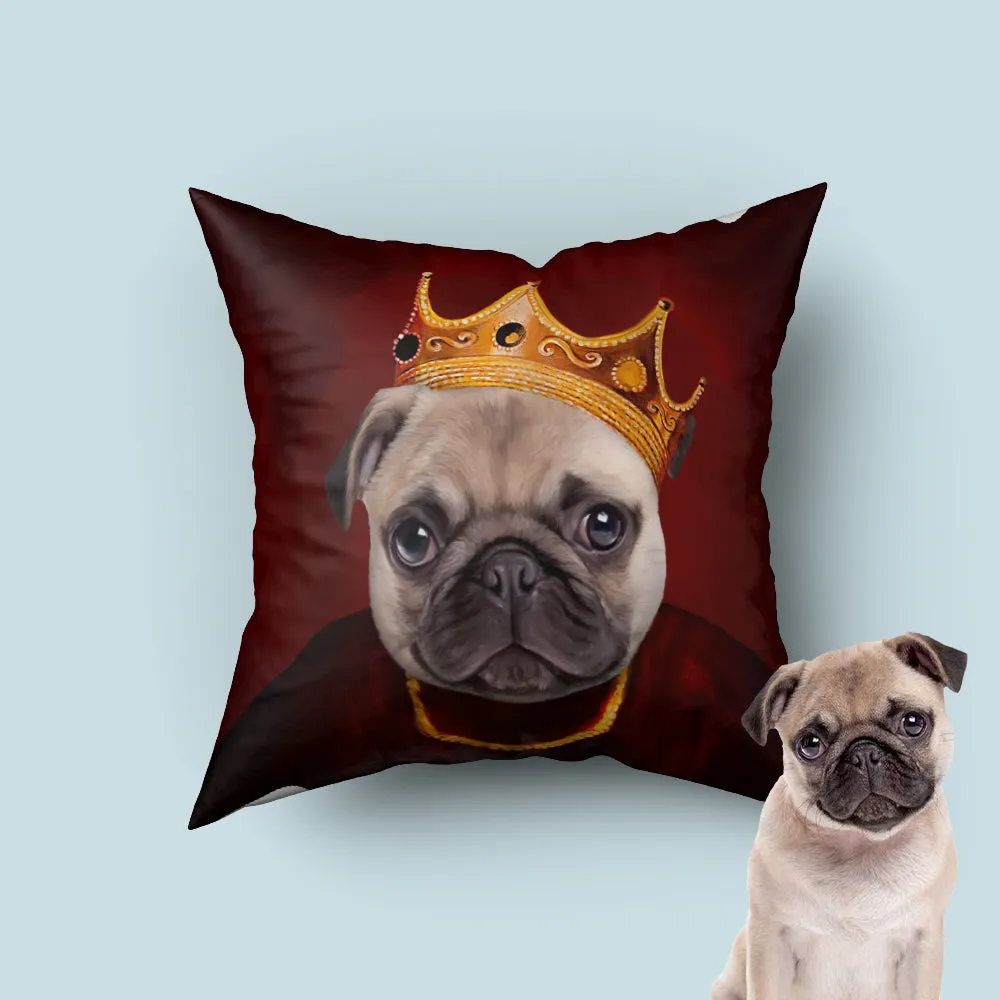 Customized Throw Pillow - Notorious Paw