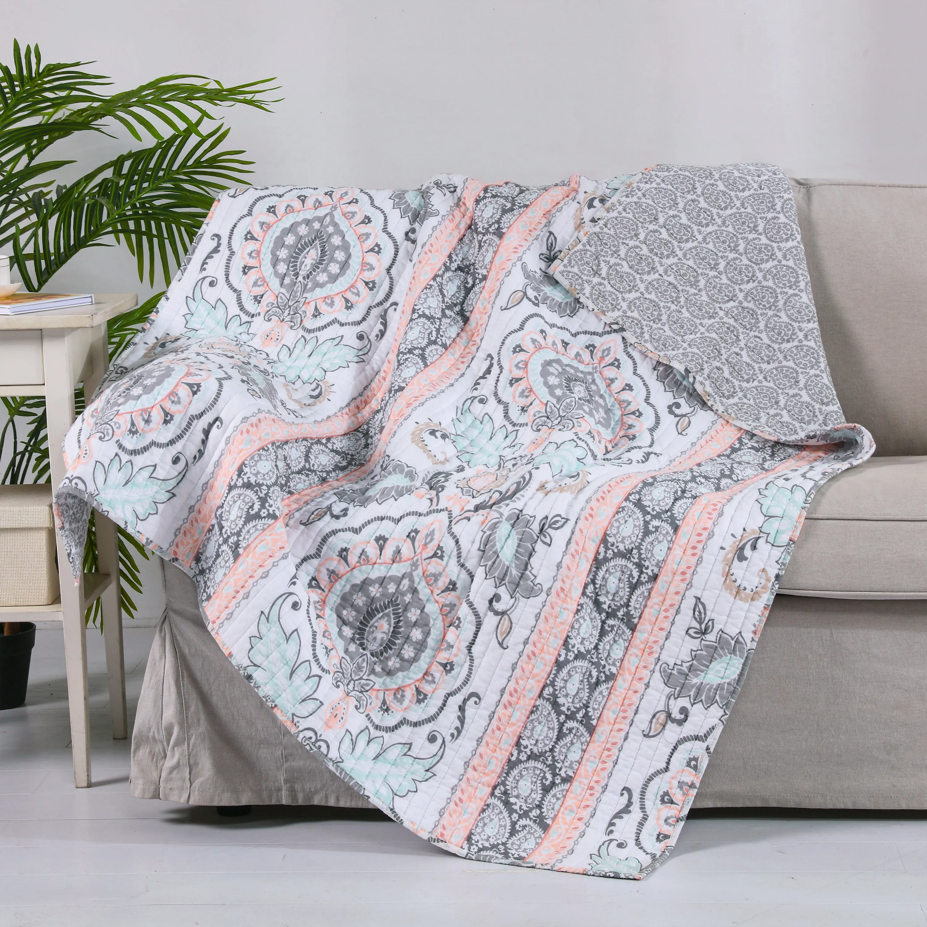 Darcy Quilted Throw