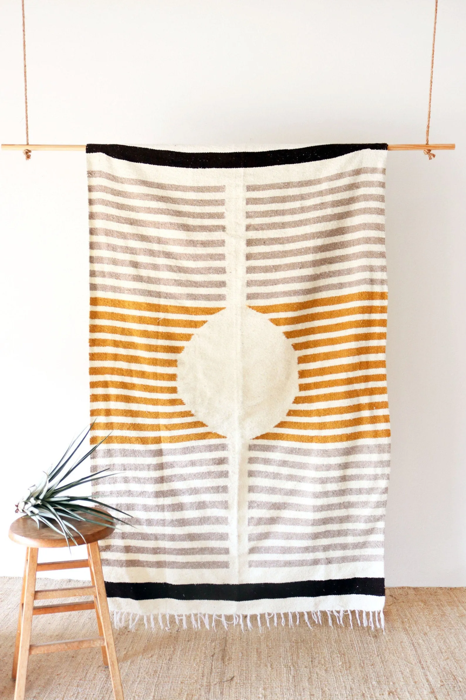 DESERT SOLSTICE HANDWOVEN BLANKET