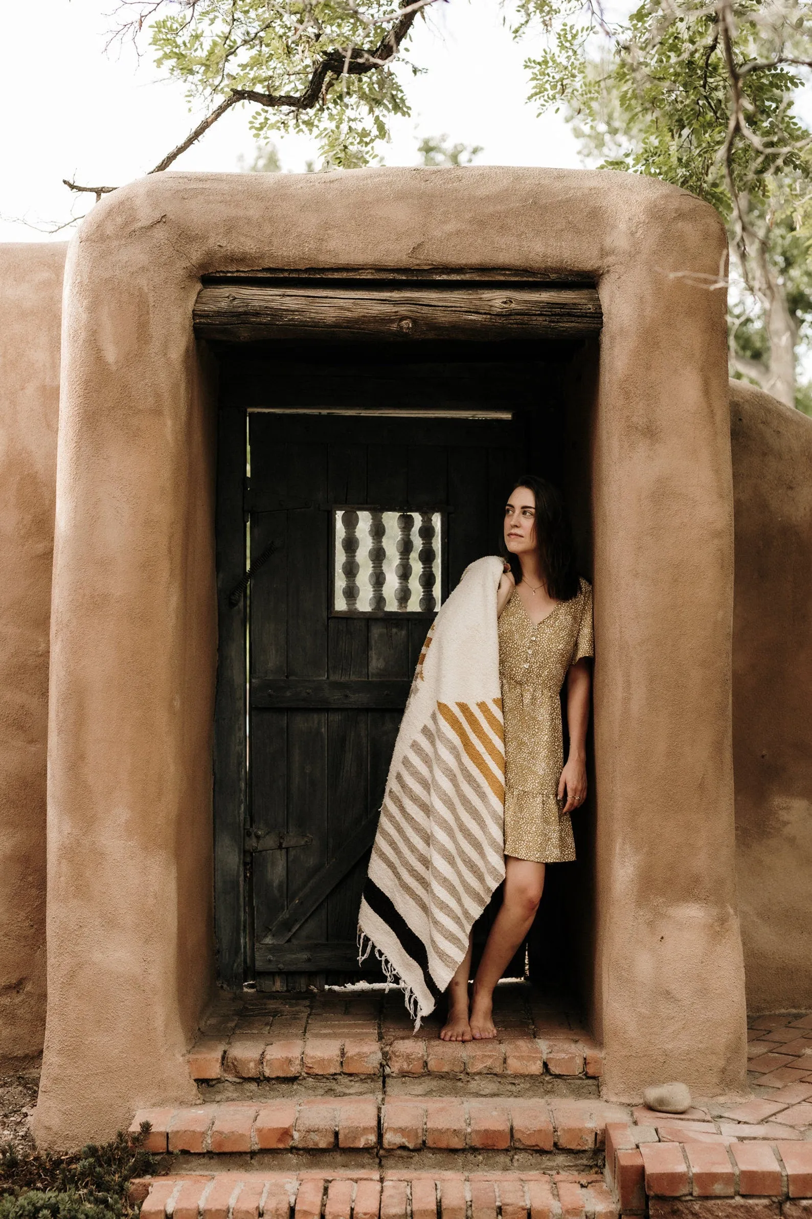 DESERT SOLSTICE HANDWOVEN BLANKET