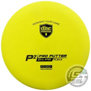 Discmania Originals D-Line Flex 2 P2 Pro Putter Golf Disc